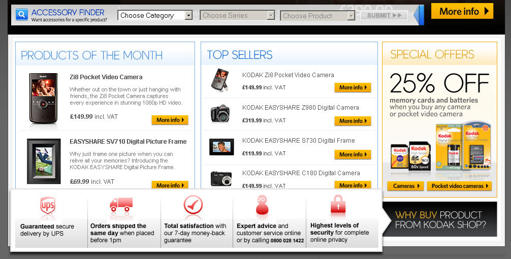 UK homepage — otvorený stav