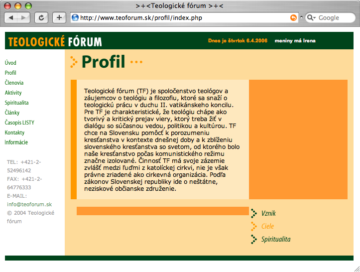 Teoforum — rečníci